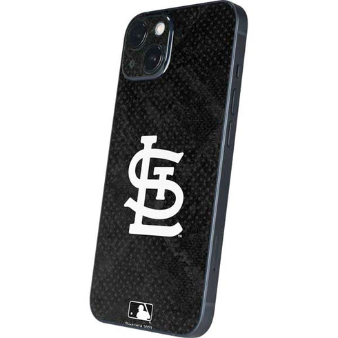 MLB St Louis Cardinals Dark Wash iPhone 15 Plus Skin