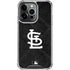 MLB St Louis Cardinals Dark Wash iPhone 15 Pro Clear Case