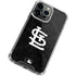 MLB St Louis Cardinals Dark Wash iPhone 14 Pro Clear Case