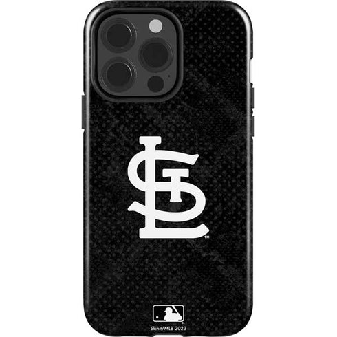 MLB St Louis Cardinals Dark Wash iPhone 14 Pro Impact Case