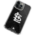 MLB St Louis Cardinals Dark Wash iPhone 15 Pro Max Clear Case
