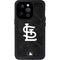 MLB St Louis Cardinals Dark Wash iPhone 14 Pro Waterproof Case