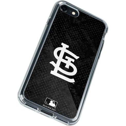 MLB St Louis Cardinals Dark Wash iPhone SE (2nd & 3rd Gen) Clear Case