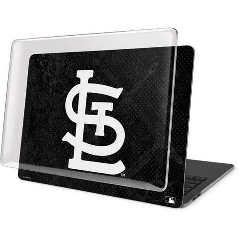 MLB St Louis Cardinals Dark Wash MacBook Pro 15in (2016-19) Case plus Skin