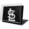 MLB St Louis Cardinals Dark Wash MacBook Pro 15in (2016-19) Case plus Skin