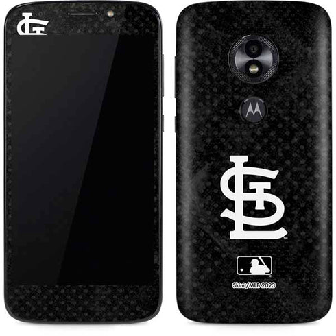 MLB St Louis Cardinals Dark Wash Moto E5 Play Skin