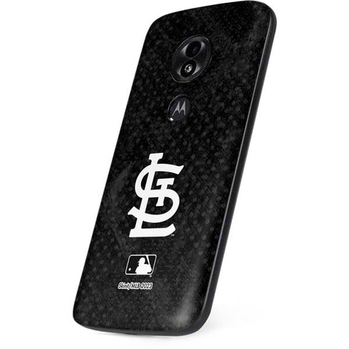MLB St Louis Cardinals Dark Wash Moto E5 Play Skin