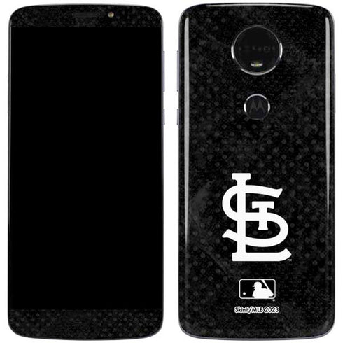 MLB St Louis Cardinals Dark Wash Moto E5 Plus Skin