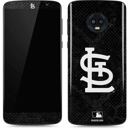 MLB St Louis Cardinals Dark Wash Moto G6 Skin