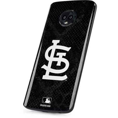 MLB St Louis Cardinals Dark Wash Moto G6 Skin