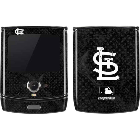 MLB St Louis Cardinals Dark Wash Motorola RAZR Skin