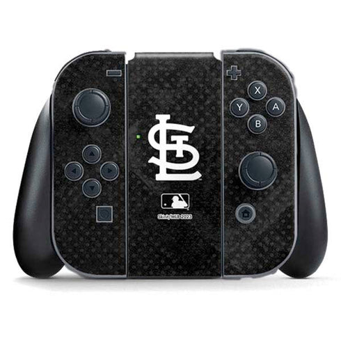 MLB St Louis Cardinals Dark Wash Nintendo Switch (2017-2021) Joy-Con Controller Skin