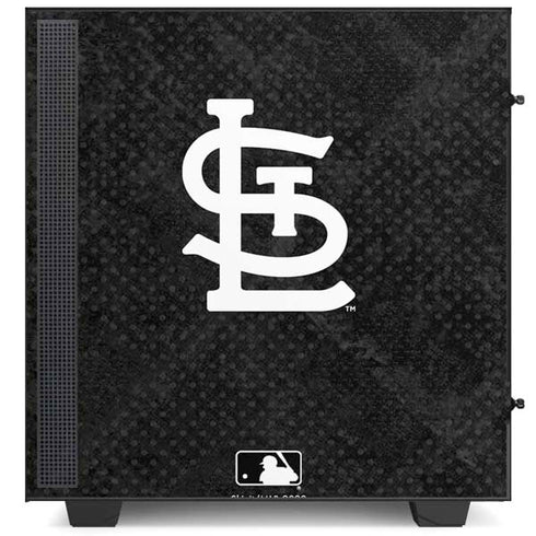 MLB St Louis Cardinals Dark Wash NZXT H510 Compact ATX Mid-Tower Case Skin