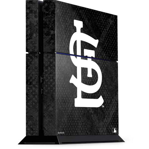 MLB St Louis Cardinals Dark Wash PS4 Console Skin