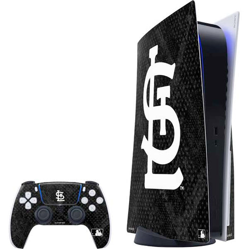 MLB St Louis Cardinals Dark Wash PS5 Bundle Skin