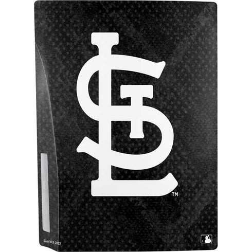 MLB St Louis Cardinals Dark Wash PS5 Console Skin