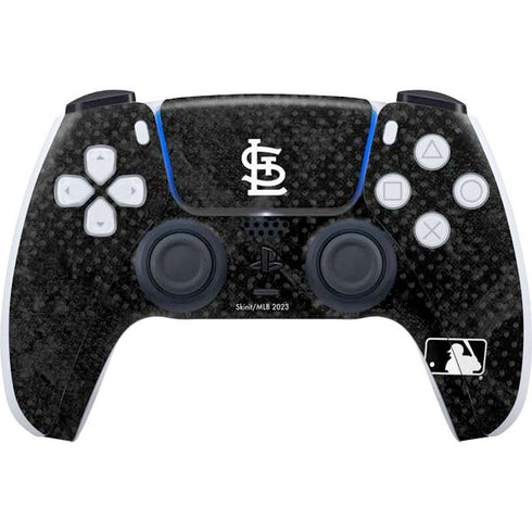 MLB St Louis Cardinals Dark Wash PS5 Controller Skin
