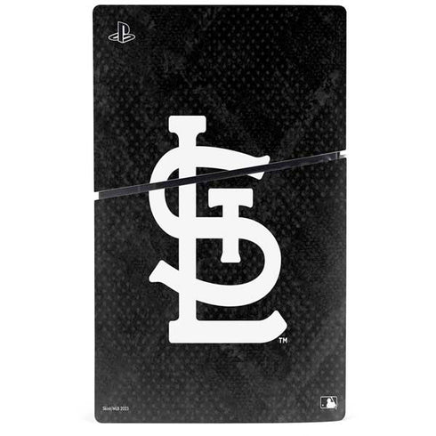MLB St Louis Cardinals Dark Wash PS5 Slim Disk Bundle Skin