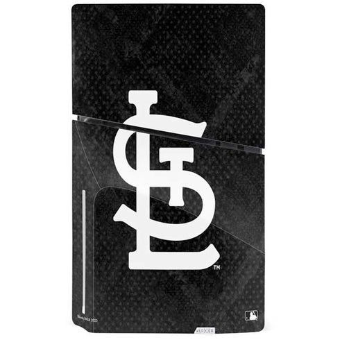 MLB St Louis Cardinals Dark Wash PS5 Slim Disk Console Skin
