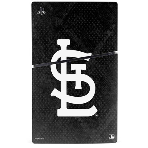 MLB St Louis Cardinals Dark Wash PS5 Slim Digital Edition Bundle Skin