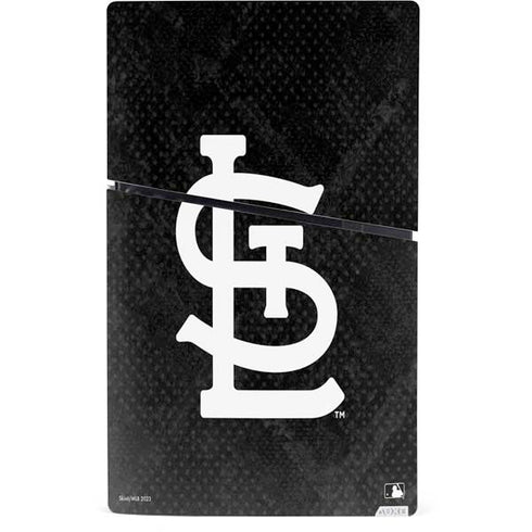MLB St Louis Cardinals Dark Wash PS5 Slim Digital Edition Console Skin