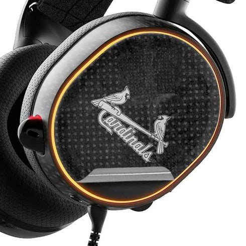 MLB St Louis Cardinals Dark Wash SteelSeries Arctis 3 Skin