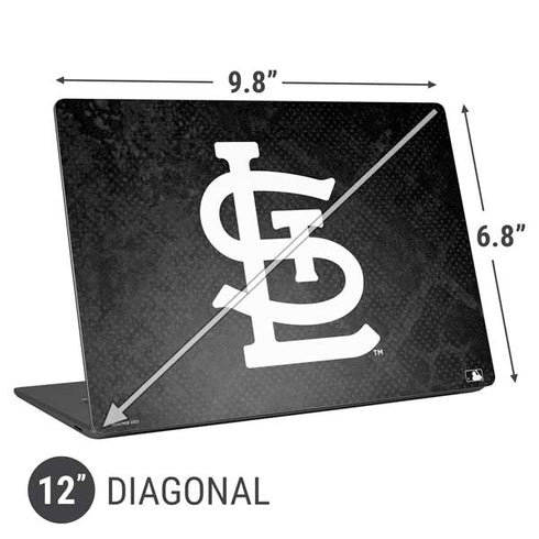 MLB St Louis Cardinals Dark Wash Universal Laptop 12in (9.8 x 6.8in) Skin