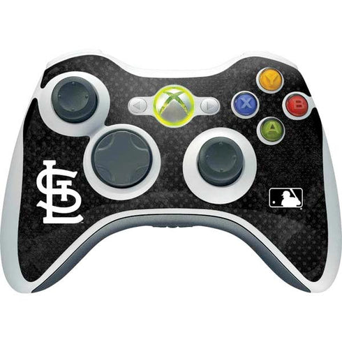 MLB St Louis Cardinals Dark Wash Xbox 360 Wireless Controller Skin
