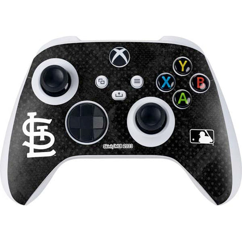 MLB St Louis Cardinals Dark Wash Xbox Series S Controller Skin