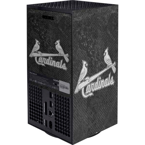 MLB St Louis Cardinals Dark Wash Xbox Series X Bundle Skin