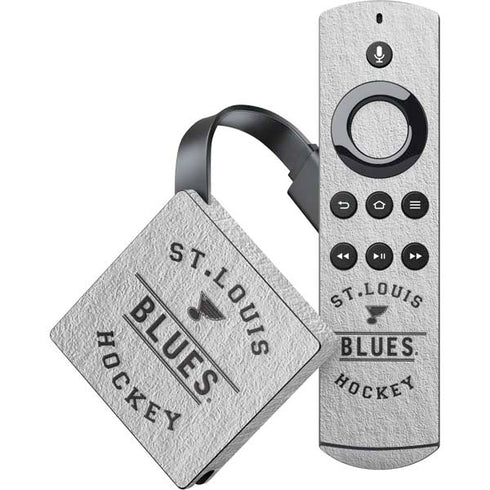 NHL St. Louis Blues Black Text Amazon Fire TV Skin