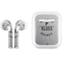 NHL St. Louis Blues Black Text Apple AirPods Skin