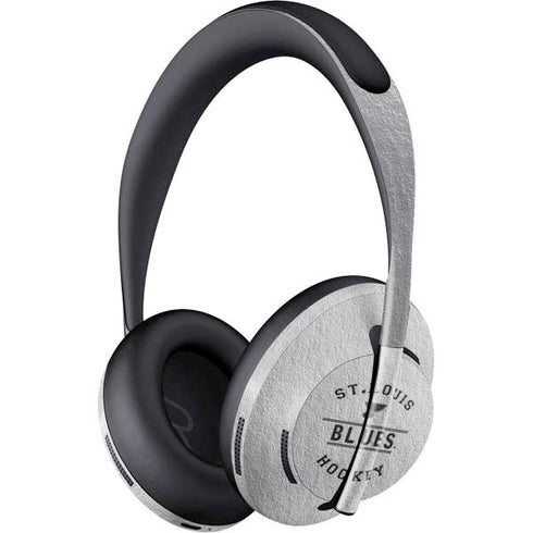 NHL St. Louis Blues Black Text Bose Noise Cancelling Headphones 700 Skin