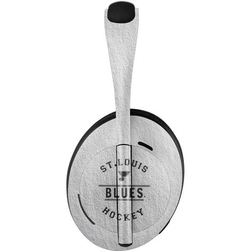 NHL St. Louis Blues Black Text Bose Noise Cancelling Headphones 700 Skin