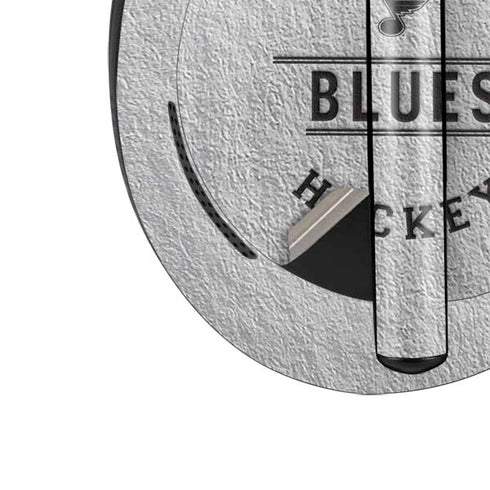NHL St. Louis Blues Black Text Bose Noise Cancelling Headphones 700 Skin