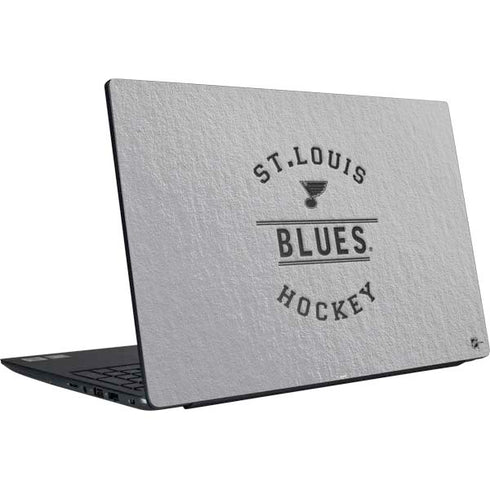 NHL St. Louis Blues Black Text Dell Vostro Skin