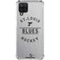 NHL St. Louis Blues Black Text Galaxy A12 Clear Case