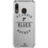 NHL St. Louis Blues Black Text Galaxy A30 Clear Case