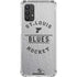NHL St. Louis Blues Black Text Galaxy A32 5G Clear Case