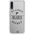 NHL St. Louis Blues Black Text Galaxy A50 Clear Case