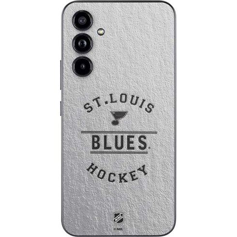 NHL St. Louis Blues Black Text Galaxy A54 5G Skin