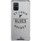 NHL St. Louis Blues Black Text Galaxy A71 5G Clear Case