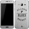 NHL St. Louis Blues Black Text Galaxy J3 Skin
