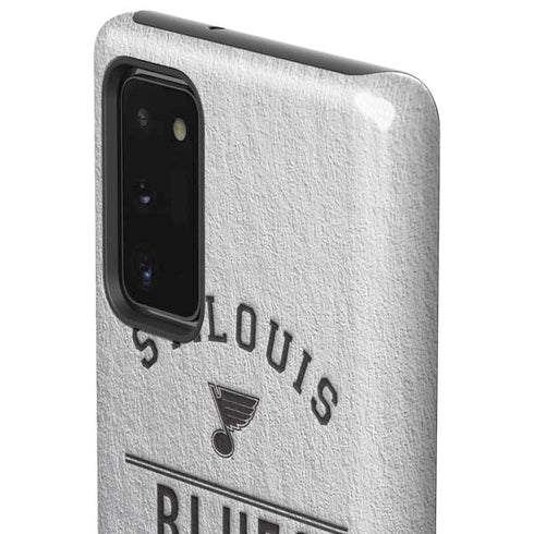 NHL St. Louis Blues Black Text Galaxy Note20 5G Pro Case