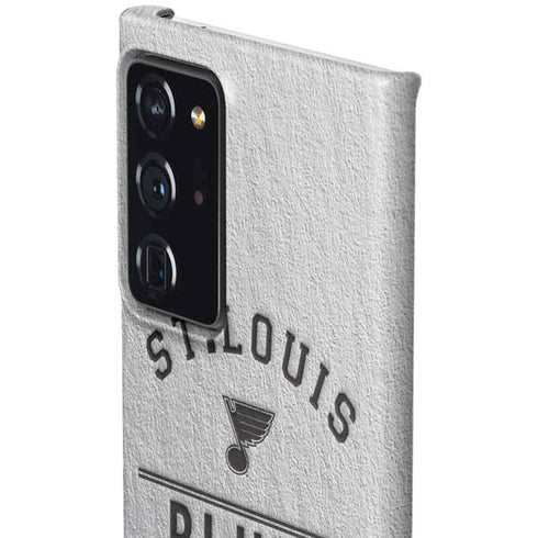 NHL St. Louis Blues Black Text Galaxy Note20 Ultra 5G Lite Case