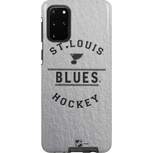 NHL St. Louis Blues Black Text Galaxy S20 Plus Pro Case