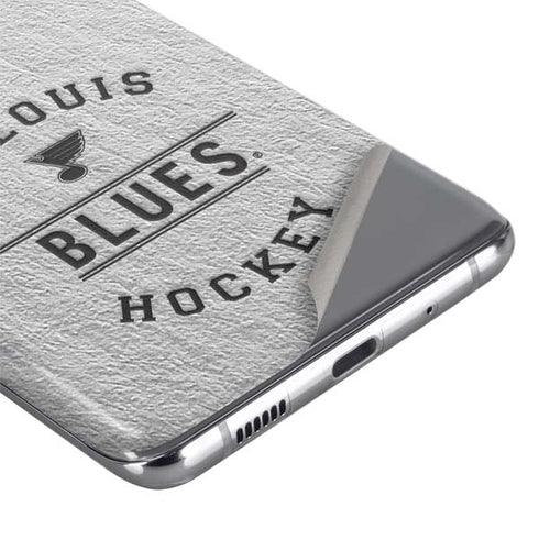 NHL St. Louis Blues Black Text Galaxy S20 Ultra 5G Skin