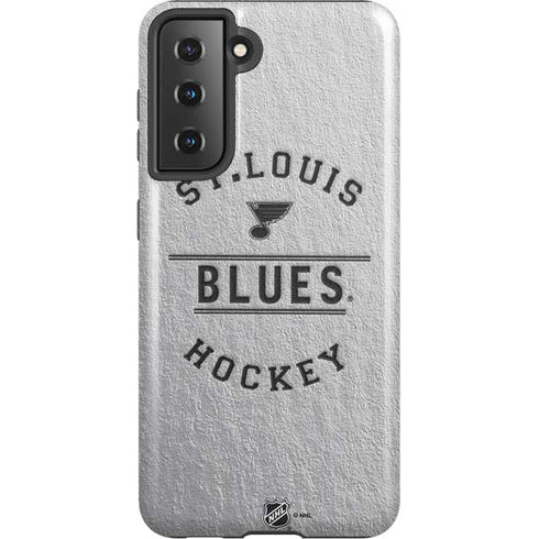 NHL St. Louis Blues Black Text Galaxy S21 5G Pro Case
