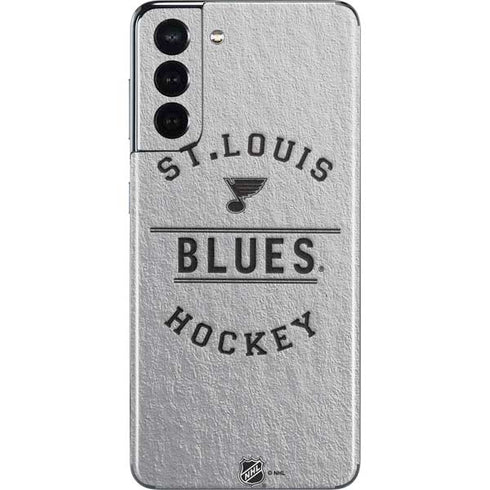 NHL St. Louis Blues Black Text Galaxy S21 5G Skin