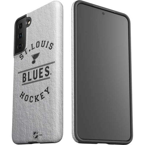 NHL St. Louis Blues Black Text Galaxy S21 Plus 5G Pro Case